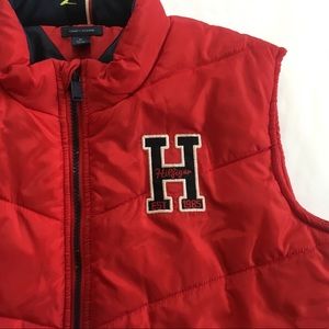 Tommy Hilfiger 1985 🔴 Red Puffer Vest Size XL